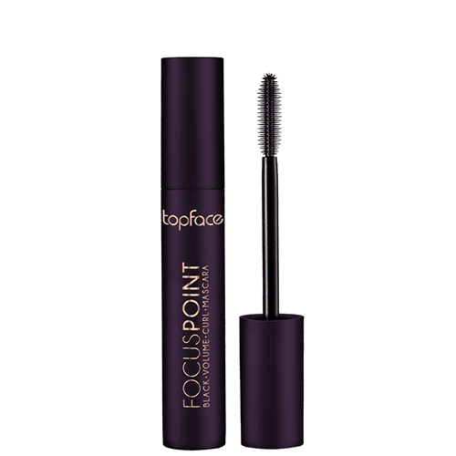 Topface Focus Point Black Volume Curl Mascara - ماسكارا توب فيس فوكس بوينت السوداء لتكثيف وتجعيد الرموش