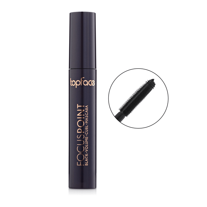 Topface Focus Point Black Volume Curl Mascara - ماسكارا فيس بوكس بوينت