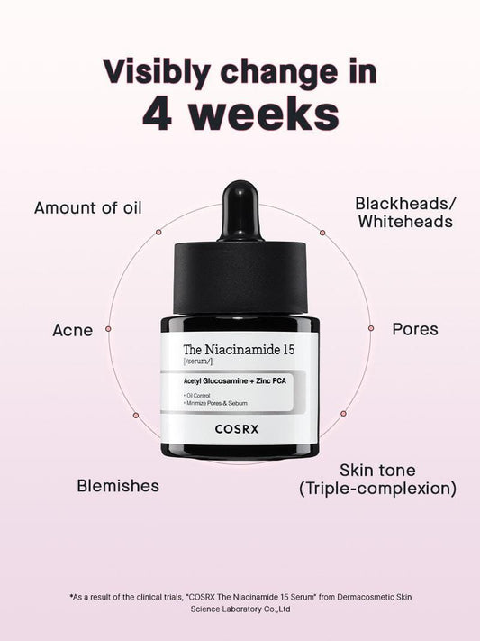 Cosrx The niacinamide 15 serum- سيروم كوزركس نياسيناميد