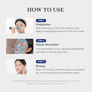 Medicube Zero Pore Blackhead Mud Cleansing Face Mask 100g
ماسك طيني منظف للبشرة
