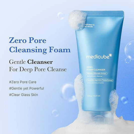 Medicube zero foam cleanser 120g - غسول ميدكيوب الرغوي منظف