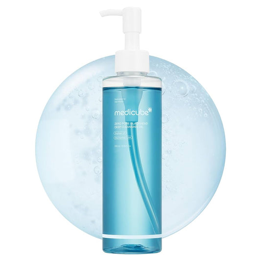 Medicube zero pore blackhead deep cleansing oil 205ml - غسول ميدكيوب الزيتي لتنظيف المسامات