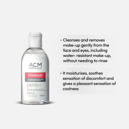 Acm rosakalm cleansing micellar water-ماء ميسيلار منظف