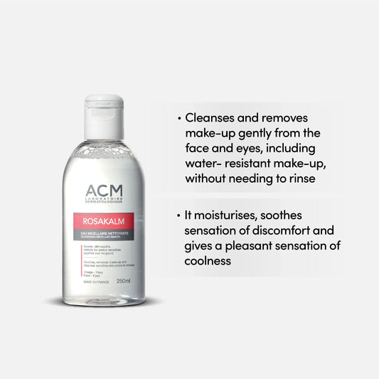 Acm rosakalm cleansing micellar water-ماء ميسيلار منظف