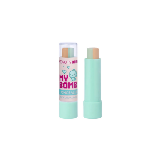 Beauty Bomb My Bomb Concealer Stick Duo Colors - كونسيلر ومصحح عيوب ستيك ثنائي الألوان