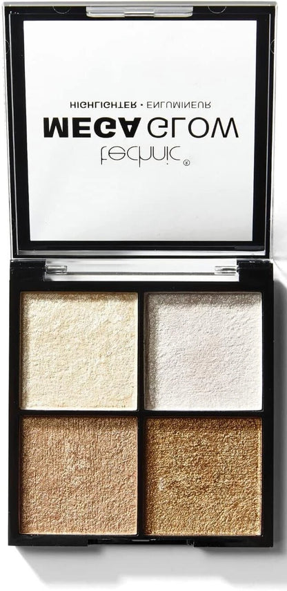 Technic Mega Glow Highlighter Palette - باليت أضاءه ميغا غلو