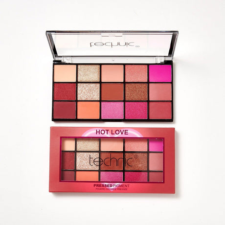 Technic 15 Color Pressed Pigment Palette - باليت ظلال عيون مضغوط
