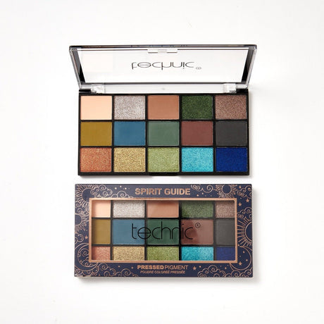 Technic 15 Color Pressed Pigment Palette - باليت ظلال عيون مضغوط