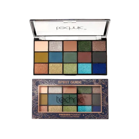 Technic 15 Color Pressed Pigment Palette - باليت ظلال عيون مضغوط