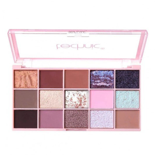Technic 15 Color Pressed Pigment Palette - باليت ظلال عيون مضغوط