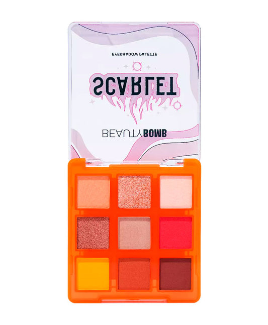 Beauty Bomb Scarlet Eyeshadow Palette - باليت ظلال عيون سكارليت