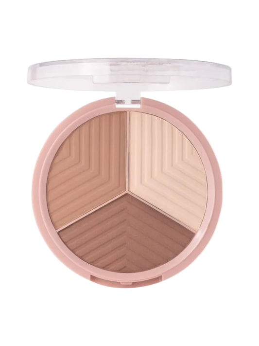 Stellary Professional Sculpting Palette 3 in 1 - باليت نحت الوجه بروفيسيونال