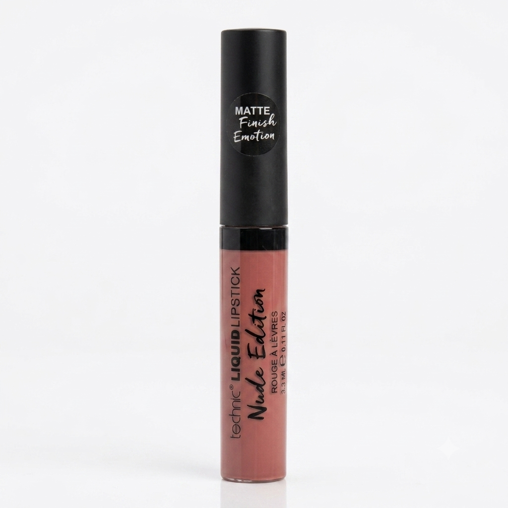 Technic liquid lipstick nude edition - أحمر شفاه سائل مطفي من تكنيك