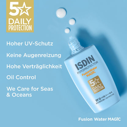 ISDIN Fotoprotector Fusion Water SPF 50-واقي شمسي مائي