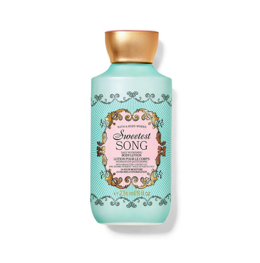 Bath & Body Works Sweetest Song Daily Nourishing Body Lotion - لوشن الجسم المغذي اليومي