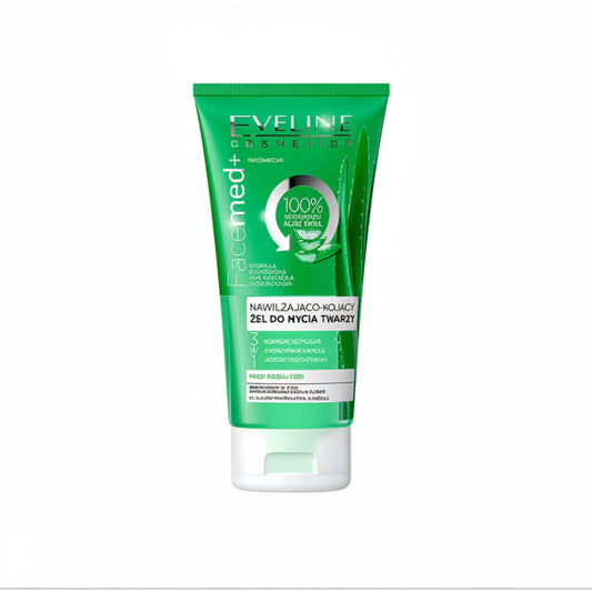 Eveline Aloe Vera Face Wash Gel - غسول الوجة بالصبار للترطيب والتهدئة