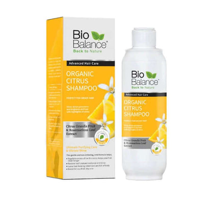 Bio Balance Organic Citrus Shampoo -  شامبو بالحمضيات العضوي للشعر الدهني