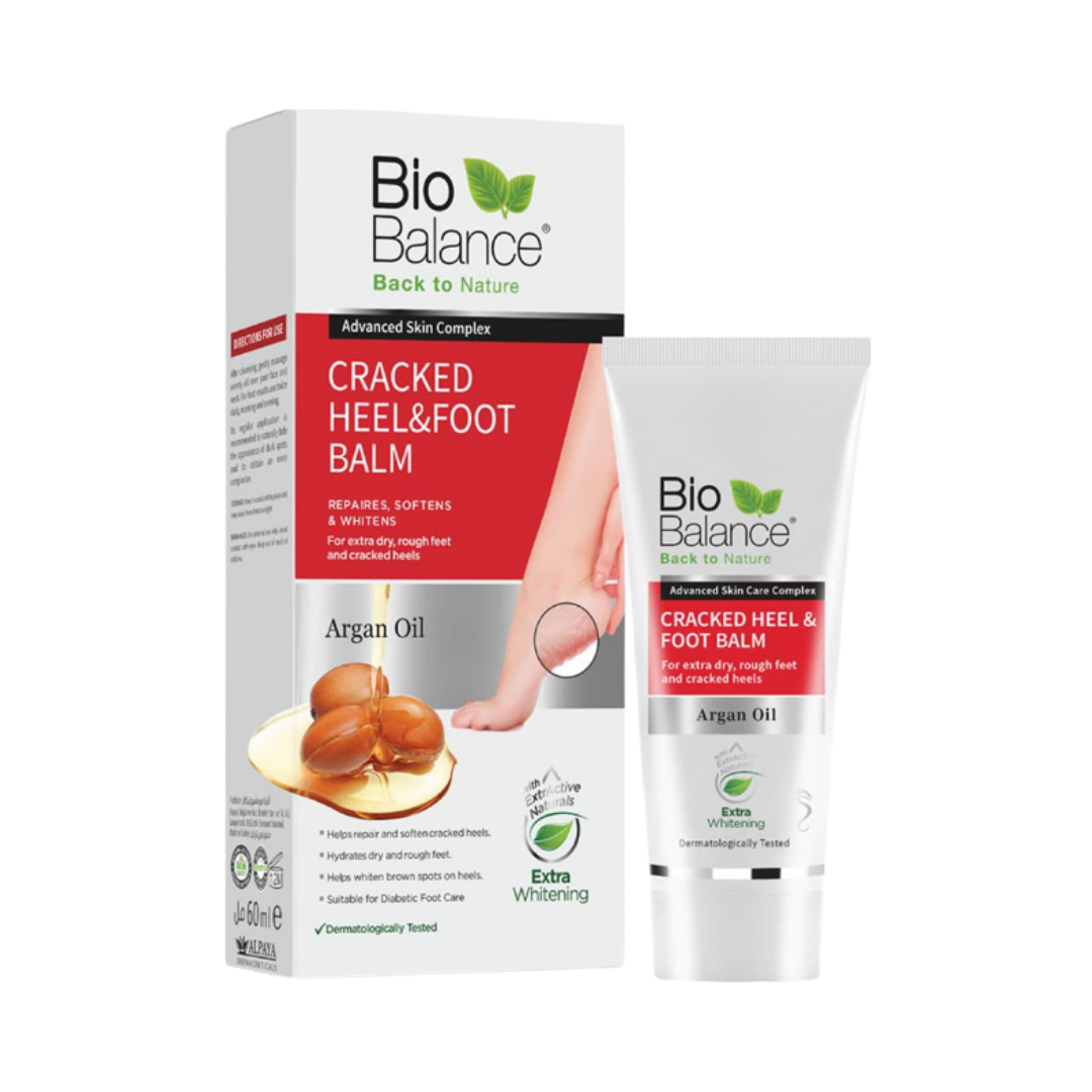 Bio Balance Cracked Heel & Foot Balm (Argan Oil) - بلسم للأقدام والأعقاب المتشققه