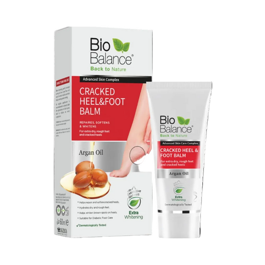 Bio Balance Cracked Heel & Foot Balm (Argan Oil) 60ml - بلسم للأقدام والأعقاب المتشققه