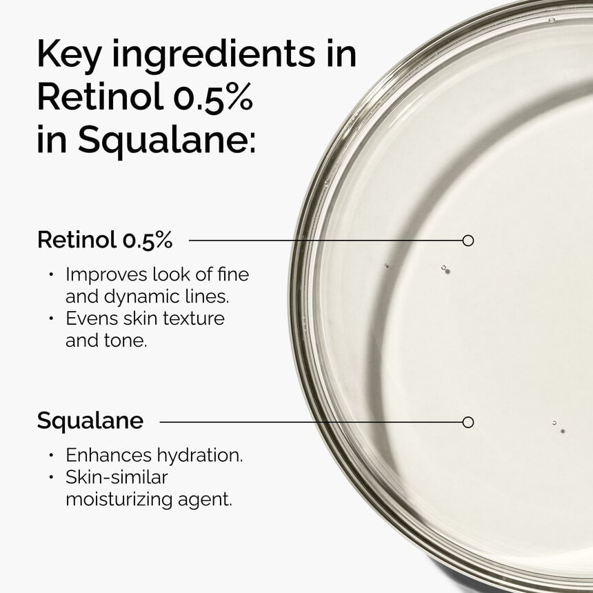The Ordinary Retinol 0.5% in Squalane⁠ - سيروم الريتينول في السكوالان