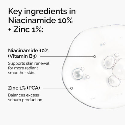 The Ordinary Niacinamide 10% + Zinc 1% Serum⁠ - سيروم النياسنمايد