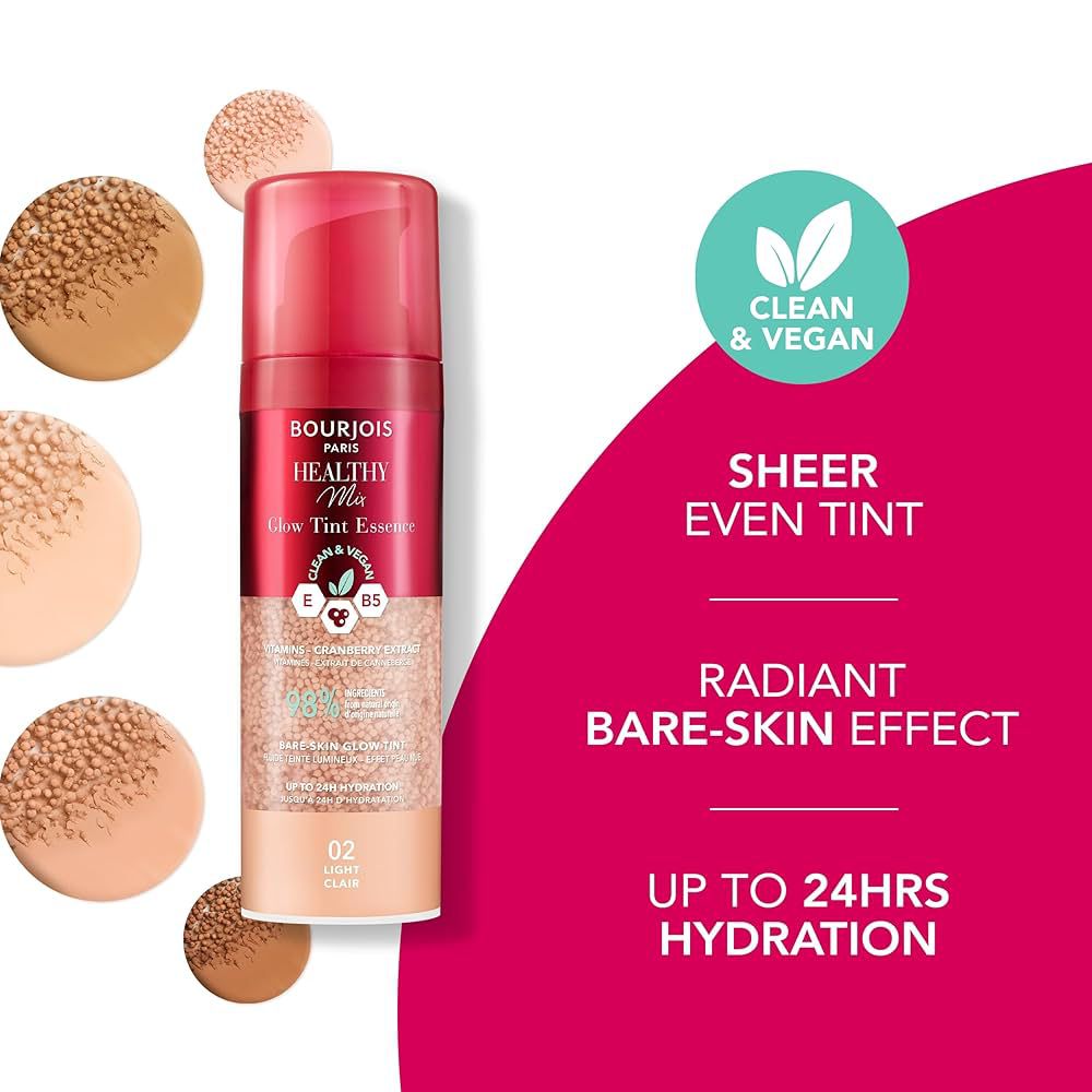 Bourjois Healthy Mix Glow Tint Essence - تنت برجوا للوجة