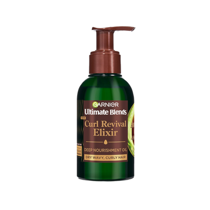Garnier Botanic Therapy Pure Avocado Oil & Shea Butter Leave-In / Oil Elixir -سيروم الافوكادو للشعر الجاف والمجعد