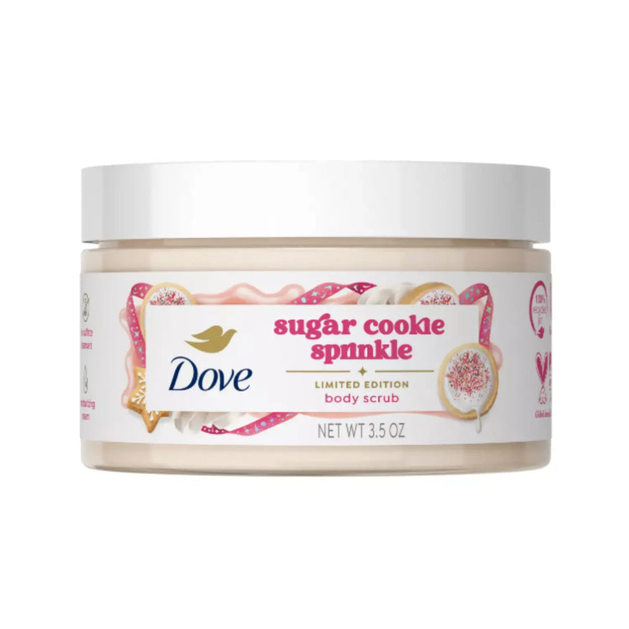 Dove Sugar Cookie Sprinkle Body Scrub - مقشر الجسم برائحة بسكويت السكر