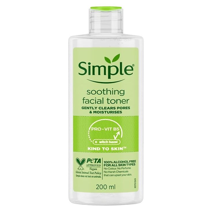 Simple soothing facial toner - سمبل تونر وجه ملطف