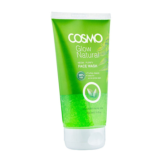 Cosmo Glow Natural Neem Purify Face Wash - غسول الوجه الطبيعي المنقي بالنيم من كوزمو جلو