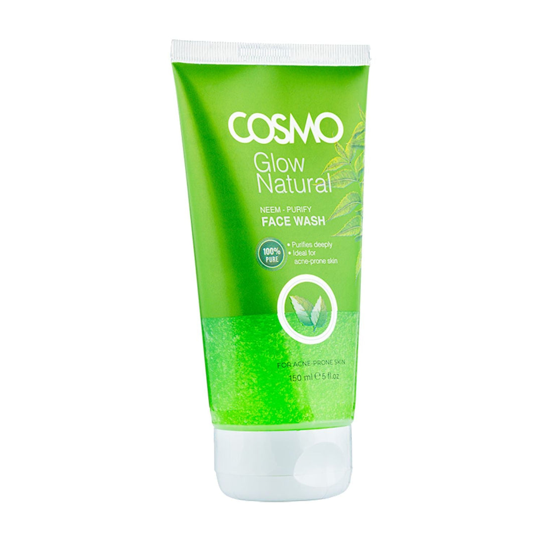 Cosmo Glow Natural Neem Purify Face Wash - غسول الوجه الطبيعي المنقي بالنيم من كوزمو جلو
