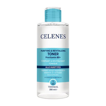 Celenes by Sweden Purifying & Revitalizing Toner Provitamin B5+ - 200ml | سيلينس تونر منقي بالبروفيتامين ب5 - 200 مل