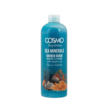 Cosmo Temptation Sea Minerals Shower Scrub - مقشر الاستحمام بالمعادن البحرية من كوزمو تمبتيشن