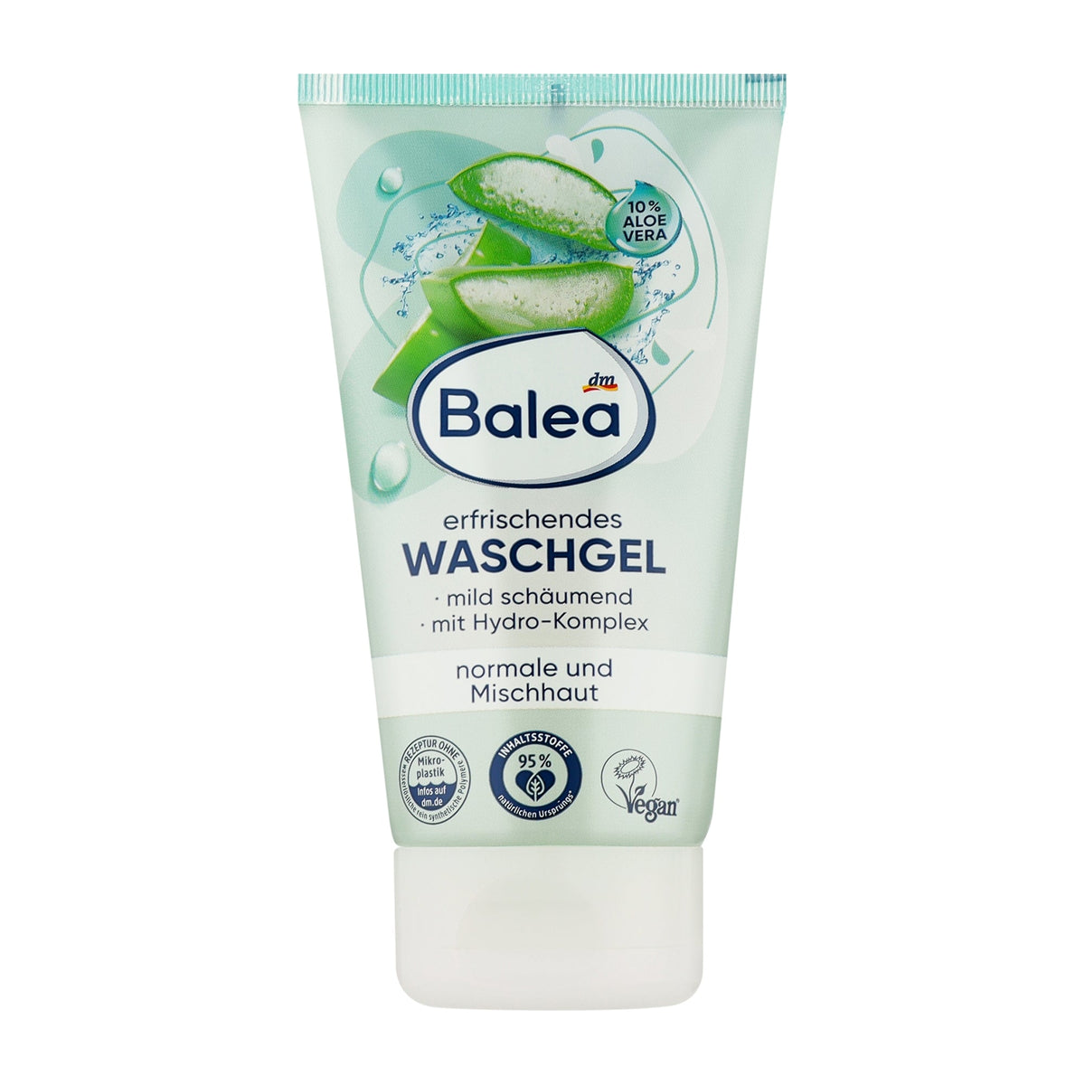 Balea waschgel 10%aloevera - غسول جل للوجه بالصبار