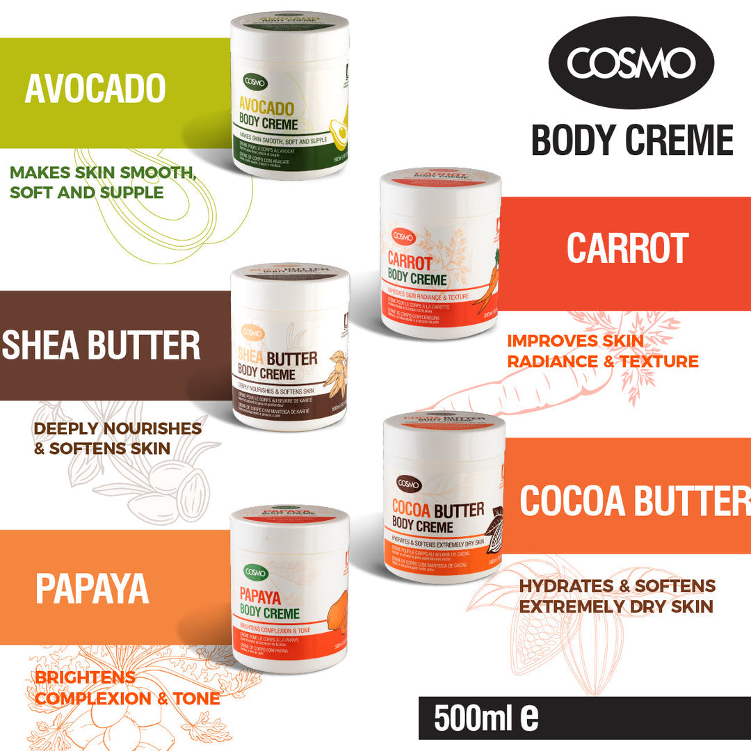 Cosmo Carrot Body Creme - كريم الجسم بالجزر