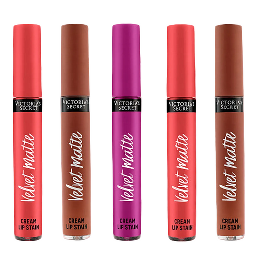 Victoria's secret velvet matte lip kit - فكتوريا سيكرت مجموعة أحمر الشفاه المخملي غير اللامع